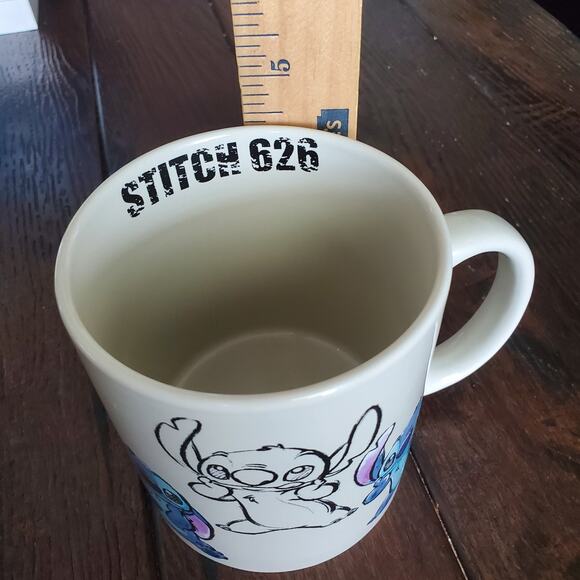 Disney Stitch 626 Lilo & Stitch 14oz Cup Ceramic Mug New Adult's Over-Sized - Picture 5 of 7
